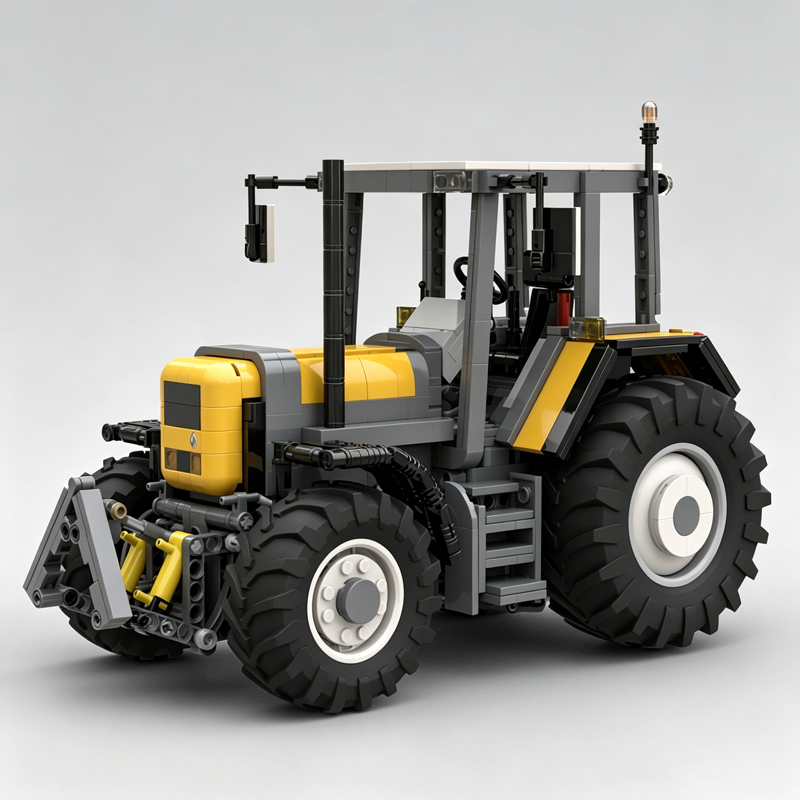 Farm Tractor MOC Model Agricul - Agriculture Farming Education review and price