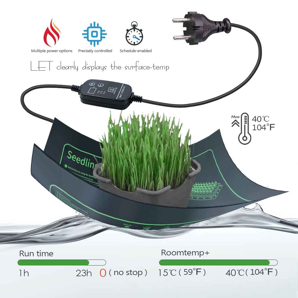 7-100W Plants Heating Pad with - Seedling Heat Mat review and price